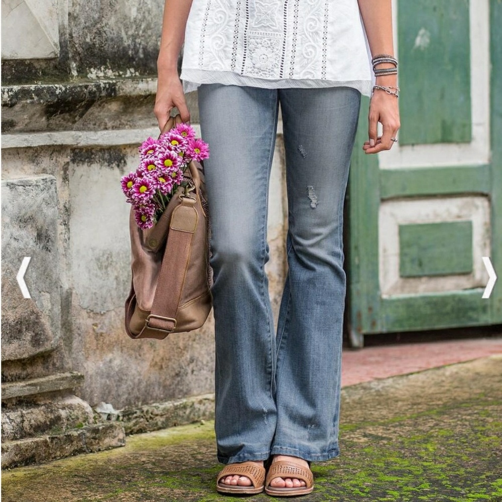 🛑LAST PAIR🛑 🌿BANK NYC Faded Flare Fit Jeans🌿 - Picture 5 of 6